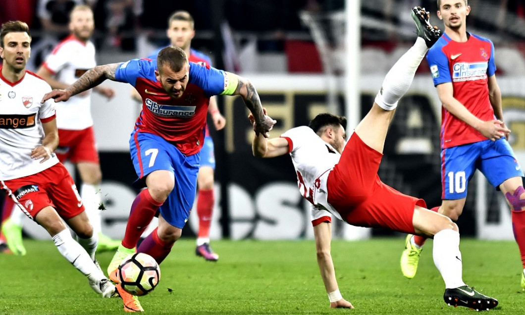 FOTBAL:FCSB-DINAMO BUCURESTI, PLAY OFF LIGA 1 ORANGE (2.04.2017)