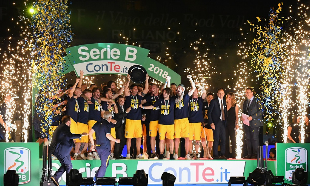 Parma Calcio Celebrates The Return To Serie A