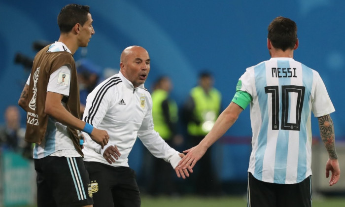 messi sampaoli