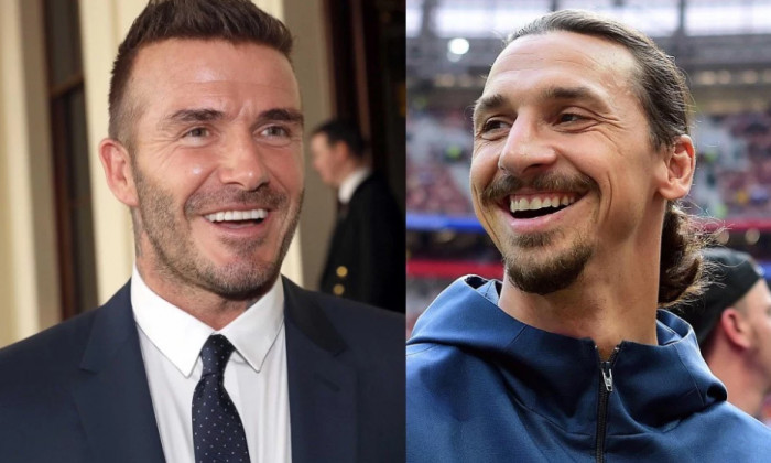 Beckham si Zlatan pariu