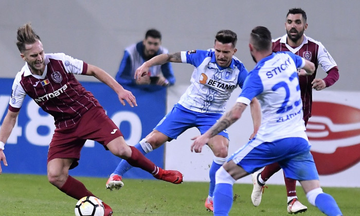 FOTBAL:CS UNIVERSITATEA CRAIOVA-CFR CLUJ, LIGA 1 BETANO(31.03.2018)