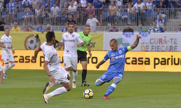 FOTBAL: CS UNIVERSITATEA CRAIOVA - CFR CLUJ, SUPERCUPA ROMANIEI