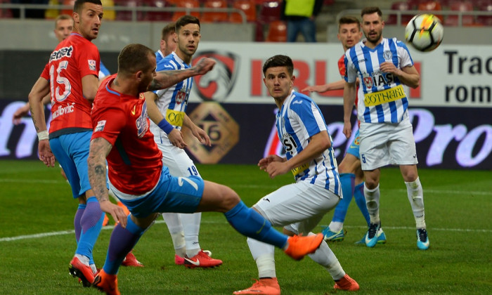 FOTBAL:FC STEAUA BUCURESTI-CSM POLITEHNICA IASI, PLAY OFF LIGA 1 BETANO (1.04.2018)