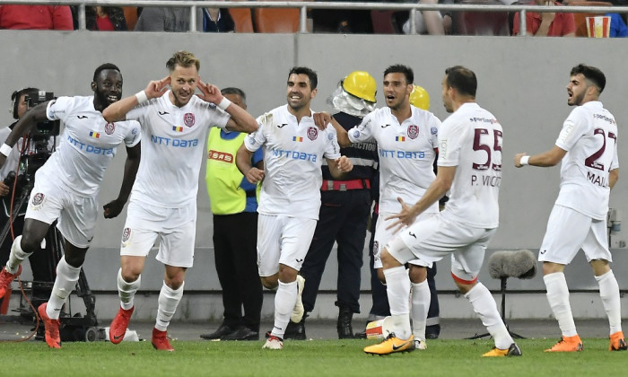 FOTBAL: FC STEAUA BUCURESTI - CFR CLUJ, PLAY OFF LIGA 1 BETANO (