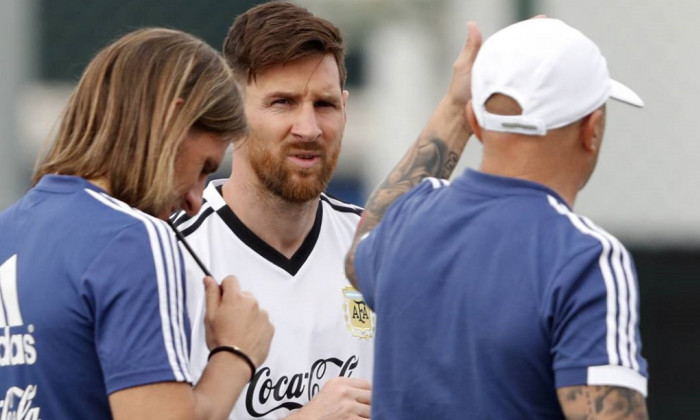 messi sampaoli