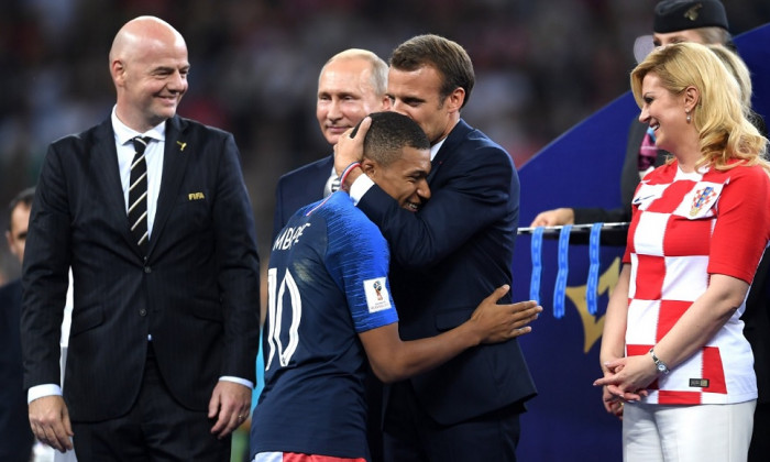 macron mbappe