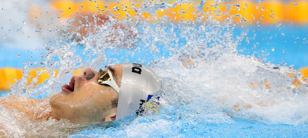 Robert Glinţă, locul 6 în finala probei de 100 m liber, la Europenele în bazin scurt