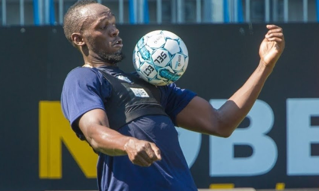 Bolt antrenament fotbal