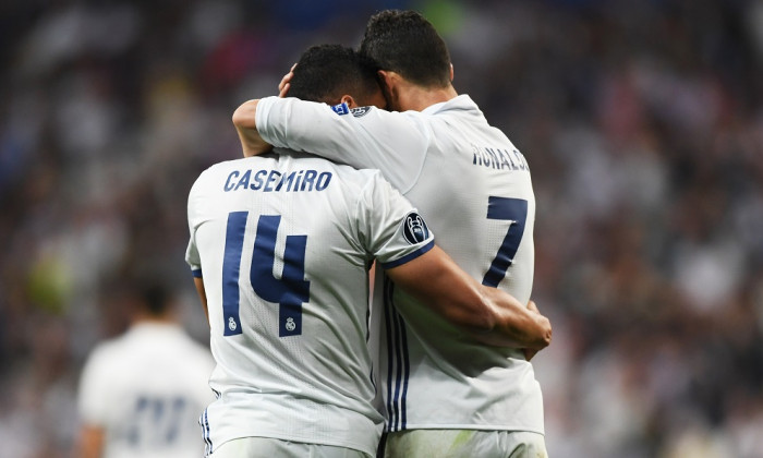 Casemiro Cristiano Ronaldo