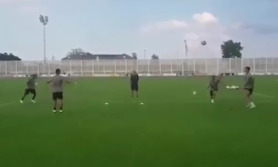 ronaldo antrenament