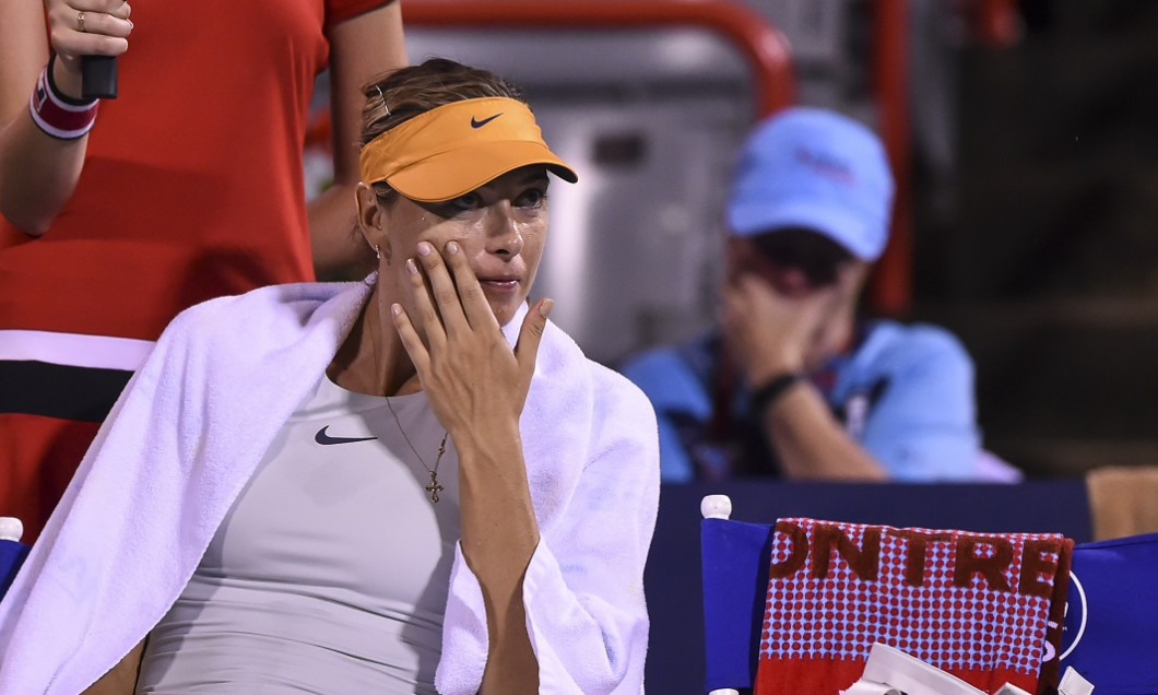 Sharapova retragere Cincinnati