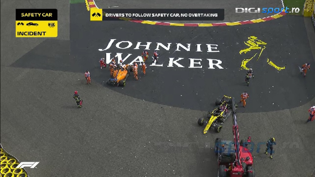Incident F1 Belgia 1