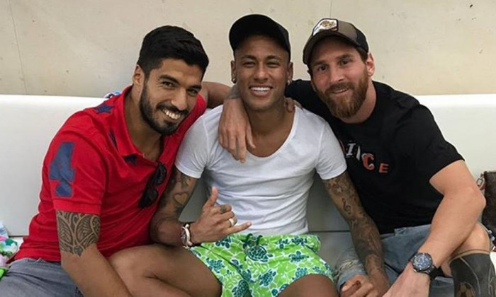 neymar messi suarez