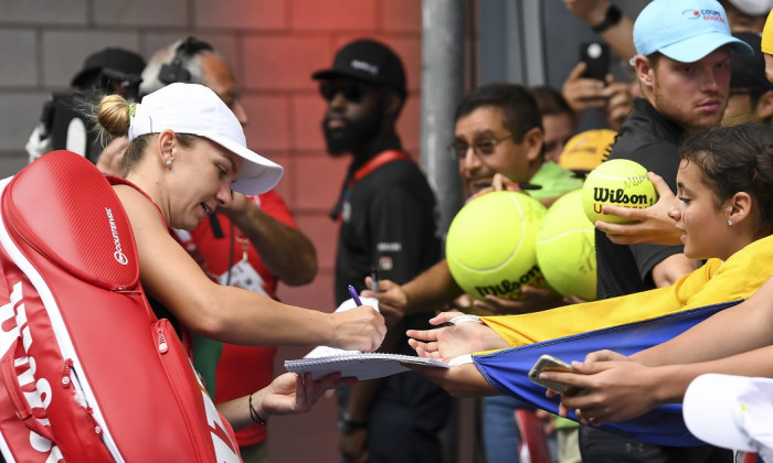 Simona Halep cadou pregatiri