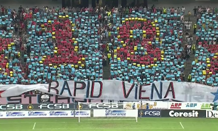 Coregrafie FCSB - Rapid Viena 1