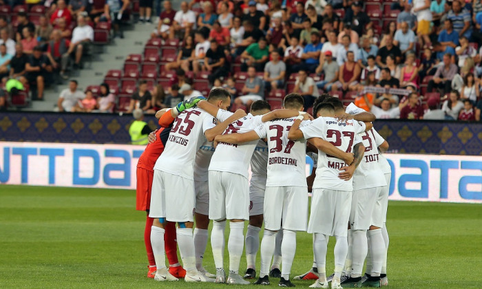 FOTBAL: CFR 1907 CLUJ - F91 DUDELANGE, PLAY-OFF LIGA EUROPA (30.