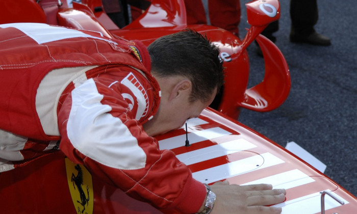 Michael Schumacher Adio Ferrari 2006