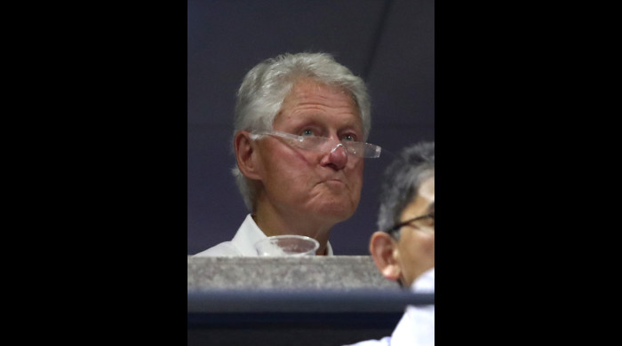 Bill Clinton la US Open 2018. Foto: Getty Images