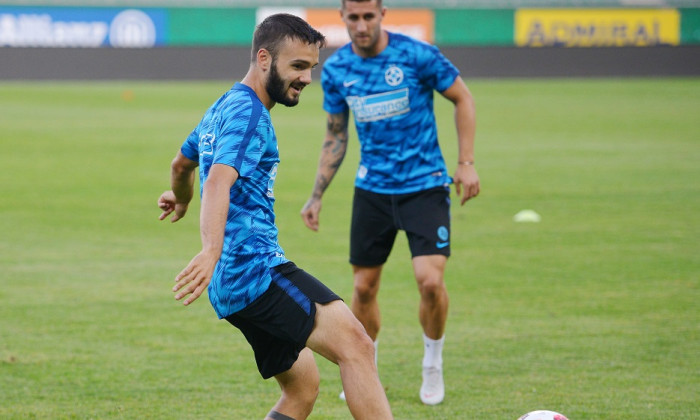 FOTBAL: ANTRENAMENT OFICIAL FCSB INAINTEA MECIULUI CU RAPID VIENA, LIGA EUROPA (22.08.2018)