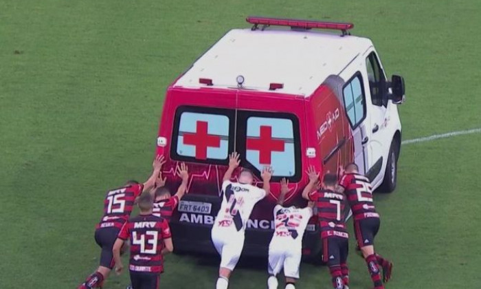 ambulanta vasco flamengo