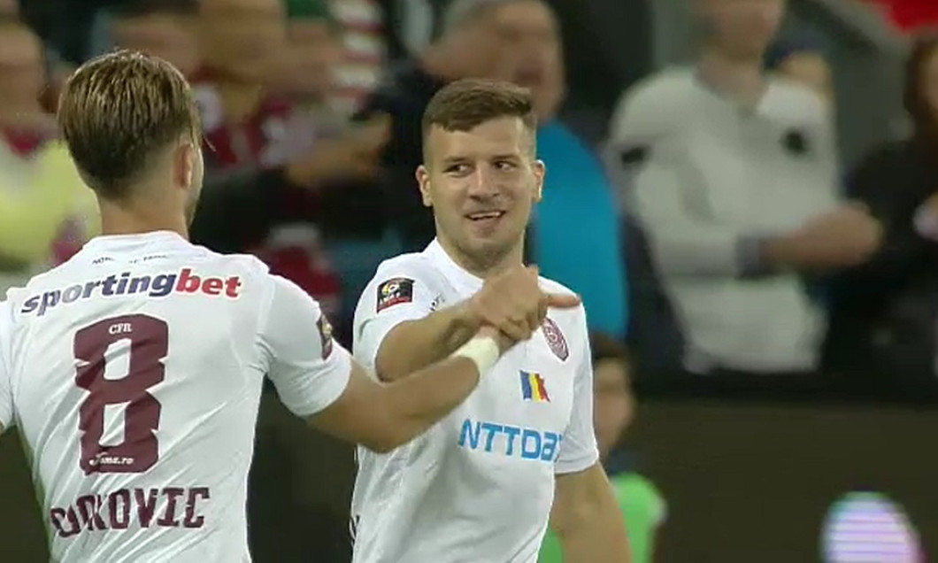 VIDEO CFR Cluj - FCSB 1-1