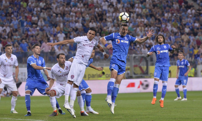 FOTBAL: CS UNIVERSITATEA CRAIOVA - CFR CLUJ, SUPERCUPA ROMANIEI