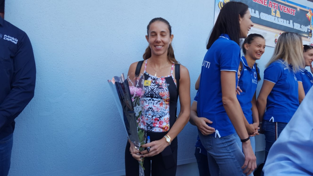Mihaela Buzărnescu la deschiderea anului scolar