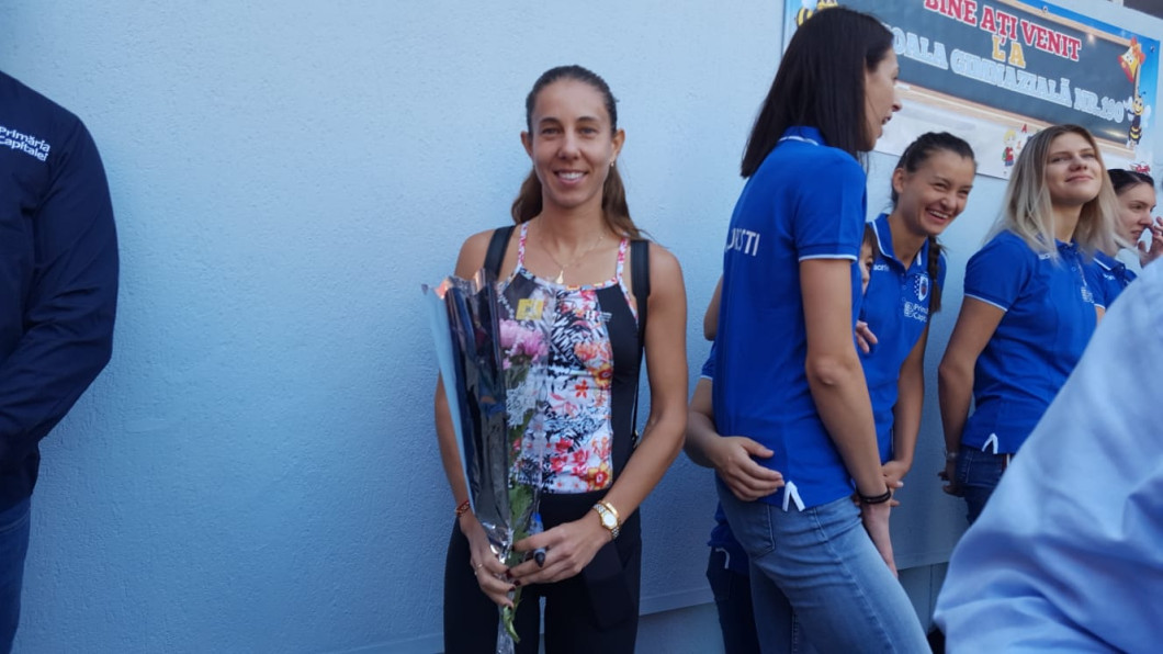 Mihaela Buzărnescu la deschiderea anului scolar