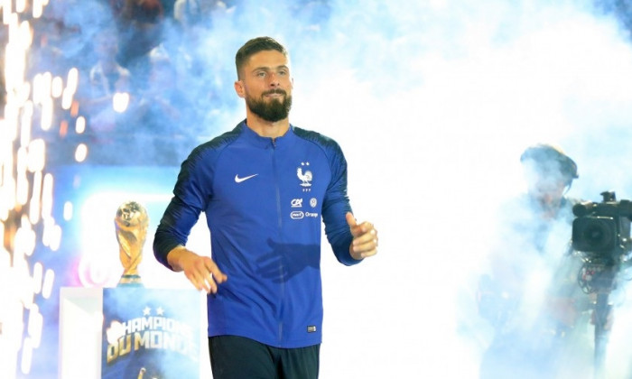 Olivier Giroud peste Zinedine Zidane