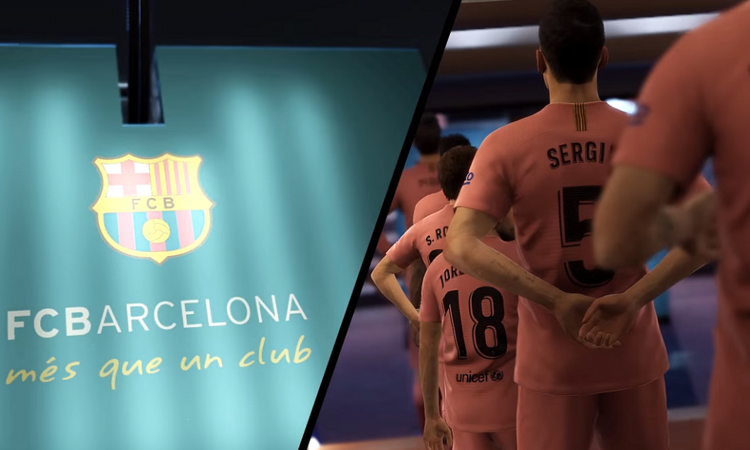 Barcelona al treilea echipament 2018-2019