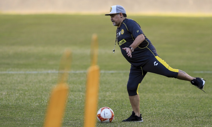 Dorados de Sinaloa Unveils New Coach Diego Armando Maradona