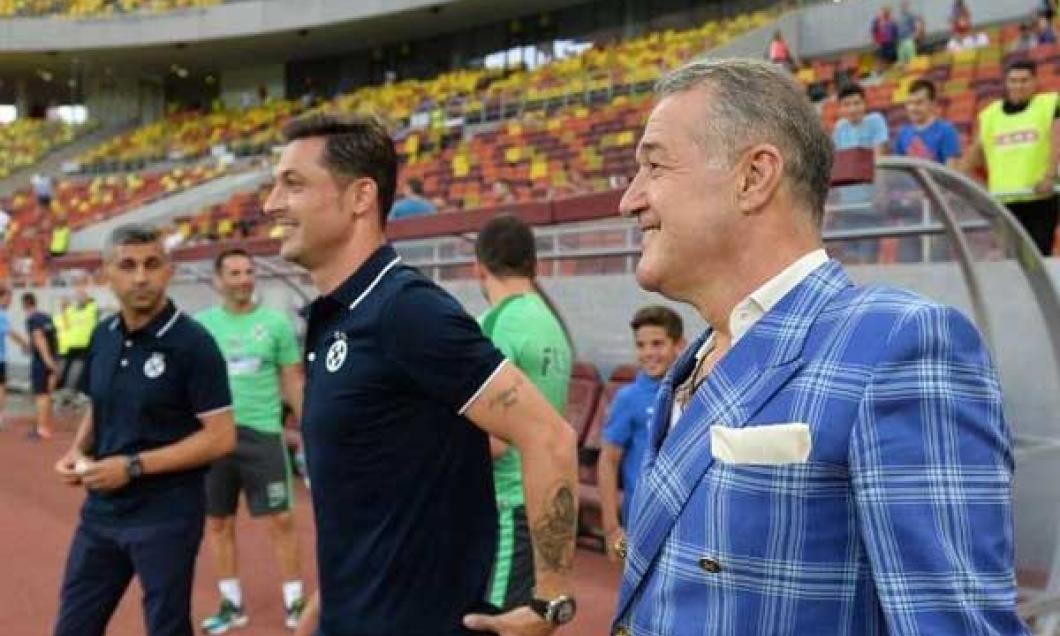 Ce a răspuns Mirel Rădoi despre posibilitatea să-l facă pe nașul Gigi Becali campion la meciul cu CFR