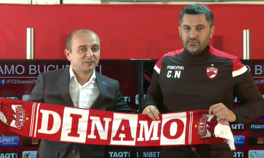 Claudiu Niculescu prezentare Dinamo fular