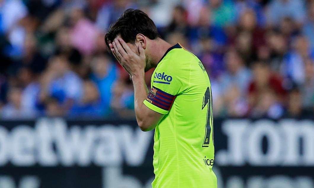 Lionel Messi esec la meciul 7000 pentru Barcelona