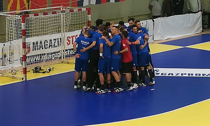 Steaua handbal victorie cu Brest