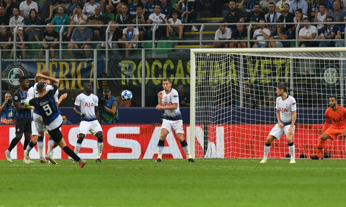 icardi gol tottenham