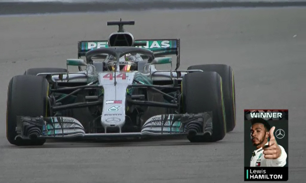 Hamilton castiga in Rusia