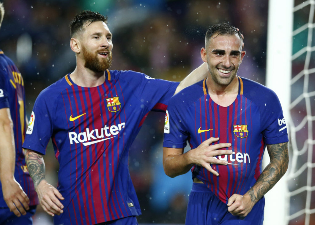 Lionel Messi, Paco Alcacer