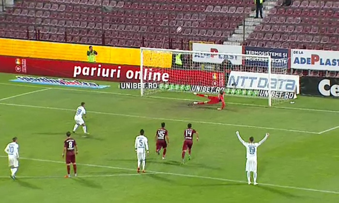 Mitrita penalty ratat la Cluj