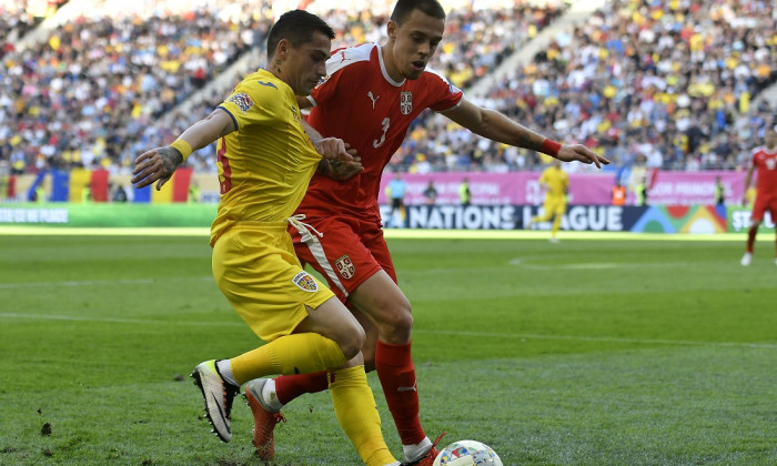 FOTBAL:ROMANIA-SERBIA, LIGA NATIUNILOR (14.10.2018)