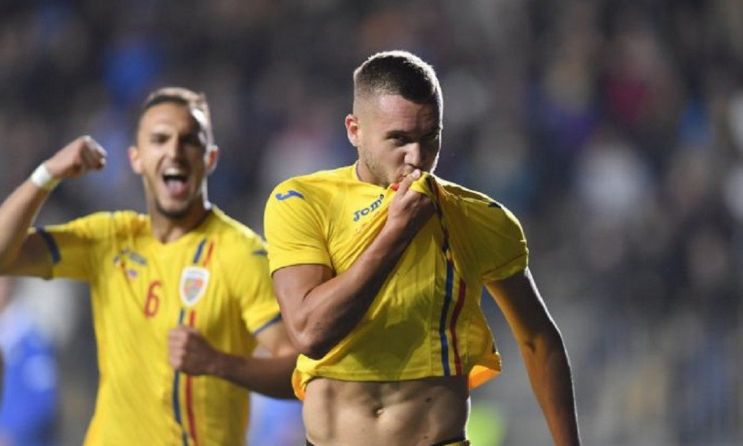 George Puscas gol Romania - Liechtenstein U21 EURO 2019