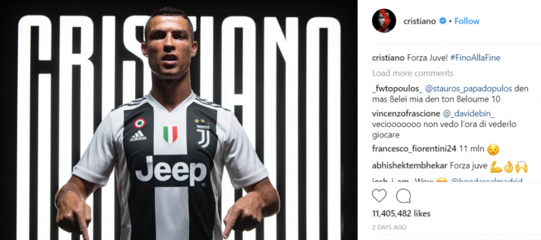 Cristiano Ronaldo a semnat în această vară cu Juventus