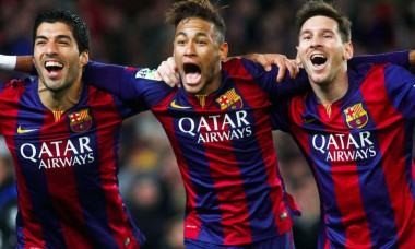 Neymar, Messi și Suarez
