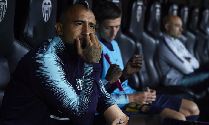 Arturo Vidal, pe banca Barcelonei