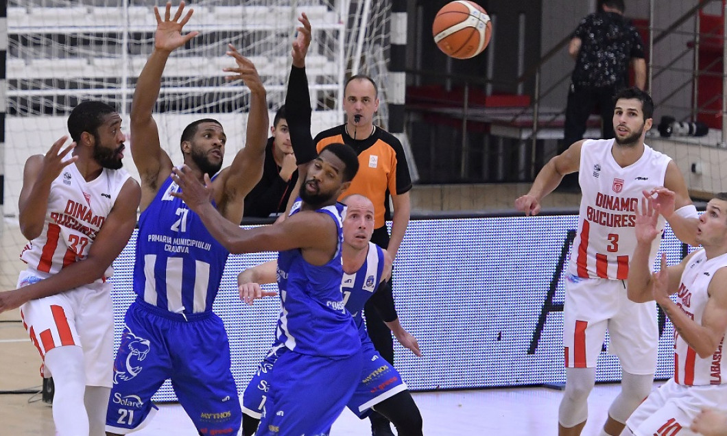 BASCHET MASCULIN:DINAMO STIINTA BUCURESTI-SCM UNIVERSITATEA CRAIOVA, LIGA NATIONALA (12.10.2018)