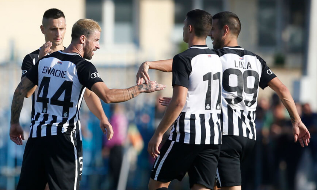 Enache goluri amical Partizan