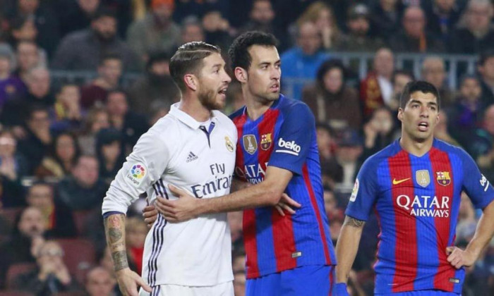 ramos busquets el clasico