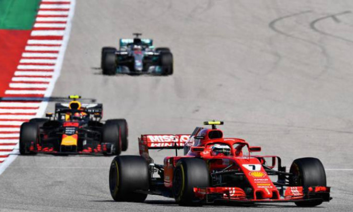 Raikkonen, Verstappen si Hamilton, la finalul MP al SUA