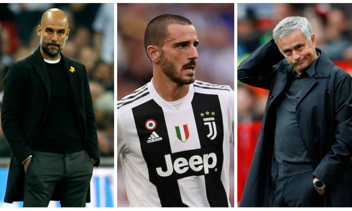 Guardiola Mourinho Bonucci