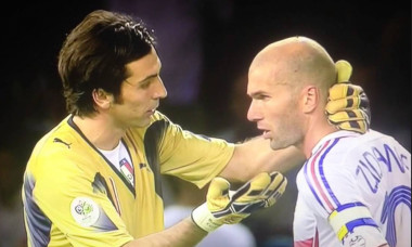 Buffon si Zidane in 2006